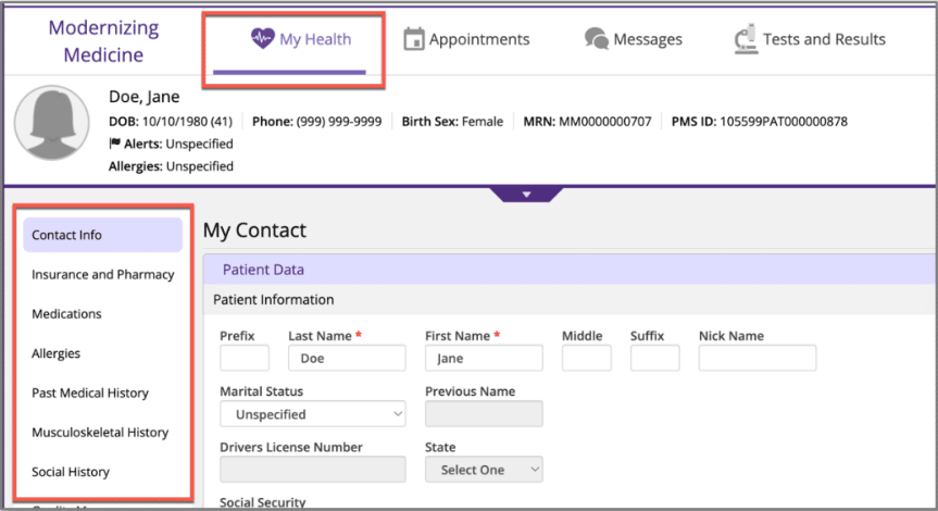 Patient Portal