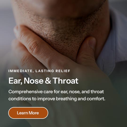 ENT & Sinuplasty Specialists | Ear, Nose & Throat of New Jersey